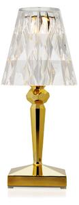 Kartell - Battery Table Lamp - Metallic Gold - Bordslampor utomhus - Ferruccio Laviani - Guld