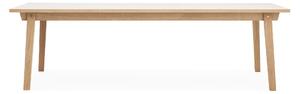 Normann Copenhagen - Slice Table 90 x 250 cm Oak - Matbord - Hans Hornemann - Träfärgad - Trä