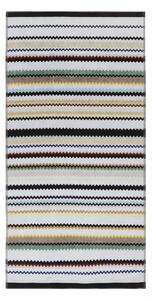 Missoni Home - Curt Bath Sheet 80 x 160 cm 160 Black Multicolor - Handdukar och badlakan - Flerfärgad