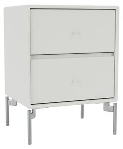 Montana - Drift Drawer Module - Nordic / Matt Chrome Legs - Sängbord - Peter J. Lassen - Grå - MDF