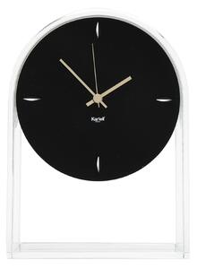 Kartell - Air Du Temps Clock Crystal Black - Klockor - Eugeni Quitllet - Svart