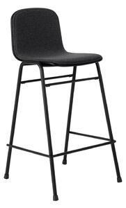 HEM - Touchwood Counter Chair - Graphite/Black - Barstolar - Lars Beller Fjetland - Grå,Svart - Metall/Trä