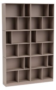 Montana - Read Spacious Bookshelf, Plinth H7 cm - Mushroom - Hyllor - Peter J. Lassen - Beige - MDF