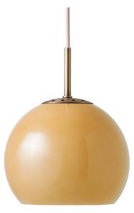 Frandsen - Glaspendel Ø18 cm Bärnsten - Pendellampor - Benny Frandsen - Beige