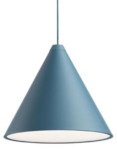 Flos - String Light Cone Blue 12 m Inkl. Vägg-/Takrosett - Pendellampor - Michael Anastassiades - Blå