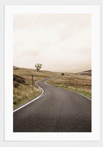 Road trip in Scotland poster - 30x40