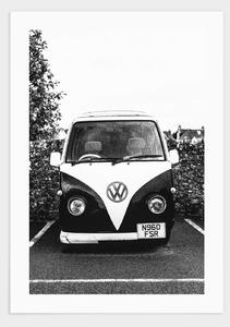 Volkswagen van poster - 21x30