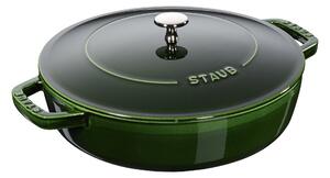 Staub - Chistera Sautépanna Ø 28 cm - Grön - Grytor och kastruller - Grön