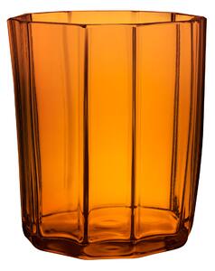 Orrefors - Reed Ljuslykta Bärnsten 85 mm - Ljuslyktor - Monica Förster - Orange