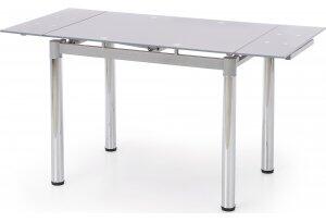 Aldona matbord 96-142 cm - Grå/krom