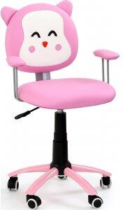 Karina rosa barnstol - skrivbordsstol för barn