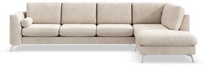 NASHVILLE LYX 4-sits Soffa med Schäslong Höger Beige -