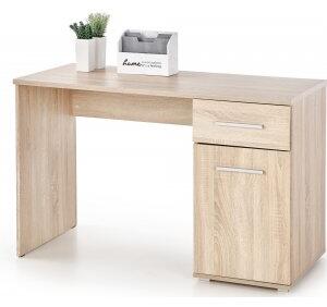 Abdel skrivbord 120x55 cm - Sonoma ek - Skrivbord med hyllor, Skrivbord, Kontorsmöbler