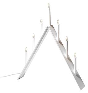 SMD Design - Spica 7 Adventsljusstake Vit - Stina Sandwall - Röd