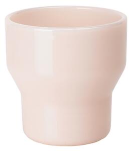 Lucie Kaas - Milk Drinking Glass Peach - Dricksglas - Rosa