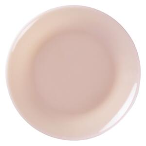 Lucie Kaas - Milk Lunch Plate Peach - Mattallrikar - Rosa