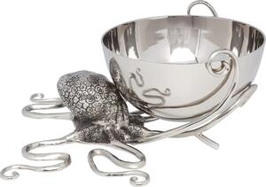 KARE DESIGN Octopus vinkylare - silver aluminium