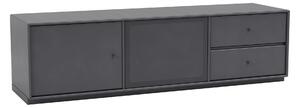 Montana - OCTAVE VI TV Bench, 06-Plinth3cm, 36 Coal - TV-bänkar - Peter J. Lassen - Grå - MDF