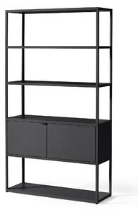 HAY - New Order Combination 502 Charcoal - Hyllor - Stefan Diez - Svart - Metall