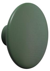 Muuto - Dots Wood Coat Hanger Medium Dusty Green - Krokar - Lars Tornøe