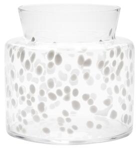 Kosta Boda - Meadow Vase Winter H 195 mm - Vaser - Sara Persson - Vit