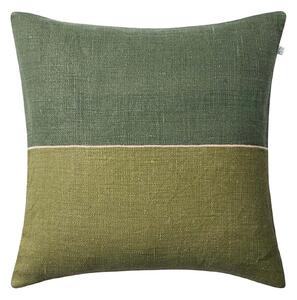 Chhatwal & Jonsson - Amol Cushion Cover - Green/Cactus Green - Prydnadskuddar och kuddfodral