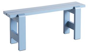 HAY - Weekday Bench 111x23 cm / Azure Blue - Trädgårdsbänkar - Hannes & Fritz - Blå - Trä