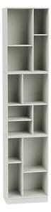 Montana - Loom Slim Bookcase, Plinth H7 cm - Nordic - Hyllor - Peter J. Lassen - Grå - MDF
