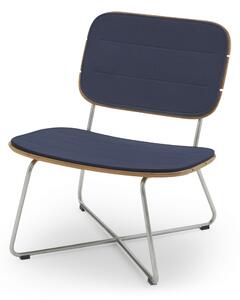 Fritz Hansen - Lilium Lounge Chair Cushion Marine - Dynor och kuddar - Blå