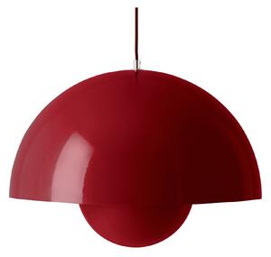 &Tradition - Flowerpot VP2 - Vermilion Red - Pendellampor - Verner Panton - Röd