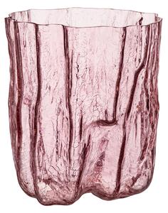 Kosta Boda - Crackle Vase Pink - 27 cm - Vaser - Åsa Jungnelius - Rosa