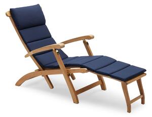 Fritz Hansen - Barriere Deck Chair Cushion Outdoor Textile/Marine - Dynor och kuddar - Skagerak Design Team - Blå