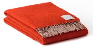 NO GA Studio - NO GA Merino Mohair Throw 130 x 180 cm Venetian Red - Plädar och filtar - NO GA Studio - Röd