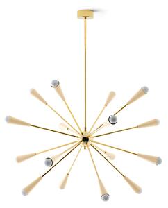Stilnovo - Sputnik Suspension, Gold/Ivory - Takkronor - Vit