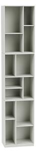 Montana - Loom Slim Bookcase, Plinth H3 cm - Nordic - Hyllor - Peter J. Lassen - Grå - MDF