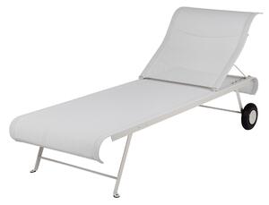 Fermob - Dune Sunlounger Clay Grey A5 - Solsängar - Metall