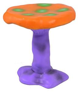 Seletti - Fiberglass Stool Amanita 44 x 41 cm - Orange - Pallar - Marcantonio Raimondi Malerba - Flerfärgad - Glas