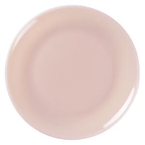 Lucie Kaas - Milk Dinner Plate Peach - Mattallrikar - Rosa