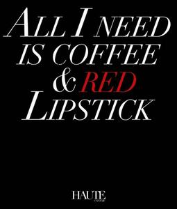 Poster Red Lipstick