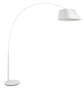 Zuiver ZUIVER Arc golvlampa - vit metall