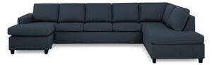 NEW YORK U-soffa XL Divan Vänster Mörkblå -