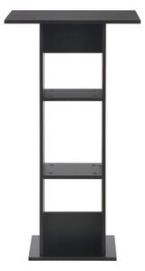 Barbord svart 60x60x110 cm - Svart