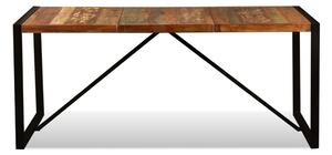 Matbord i massivt återvunnet trä 180 cm - Brun