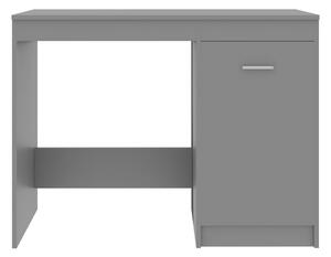 Skrivbord grå 100x50x76 cm spånskiva - Grå