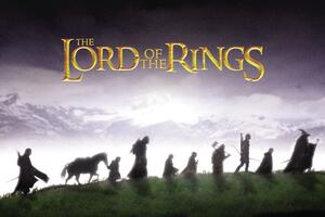 Konsttryck Lord of the Rings - Group