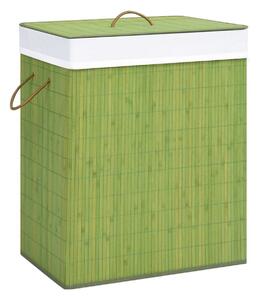 Tvättkorg bambu grön 100 L - Grön