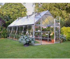 Canopia Balance Växthus i Polykarbonat 11,9 m² - Silver