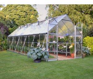 Canopia Balance Växthus i Polykarbonat 14,8 m² - Silver