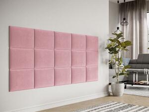 AVENEL Stoppad Väggpanel 40x30 cm Rosa -