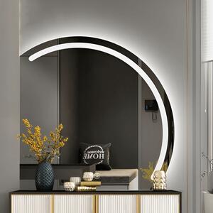 Halvcirkel spegel med LED-belysning-Cardenas
